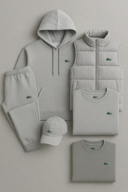 Ensemble Premium LC – Sweat à capuche, Pantalon, T-shirt, Gilet et Casquette